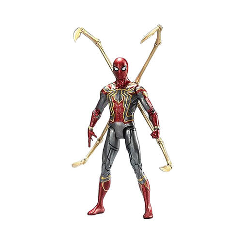 ZD Toy Iron Spiderman with Plastic Holder