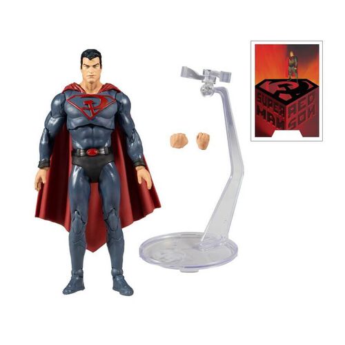 Dc Multiverse 7 Inch Red Sun Superman Toys R Us Singapore Official Website