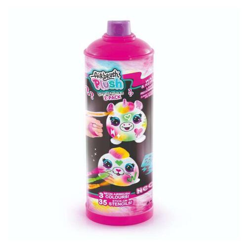 Canal Toys Airbrush Plush Neon Mini Mystery 2packs - Assorted