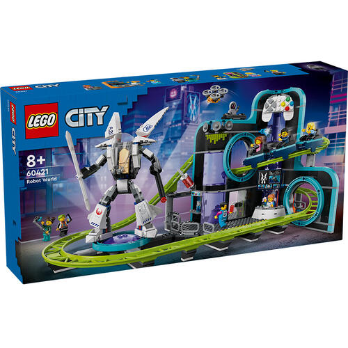 LEGO City Robot World Roller-Coaster Park 60421