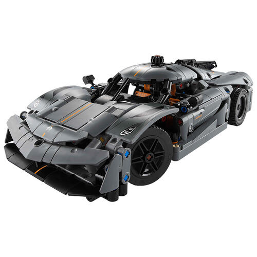 LEGO Technic Koenigsegg Jesko Absolut Gray Hypercar 42173