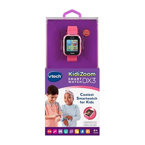 VTech KidiZoom Smartwatch DX3 Pink