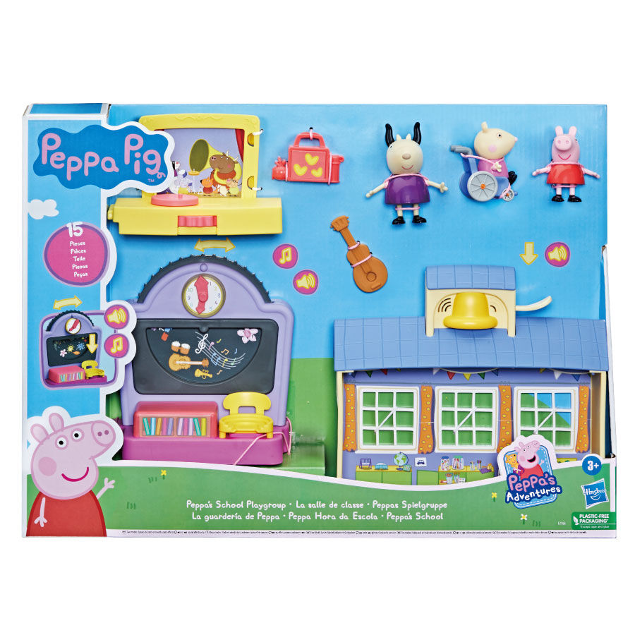 Peppa Pig School Playgroup Playset | Toys