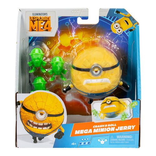 Despicable Me 4 Mega Mayhem 4 Inch Action Figure Jerry