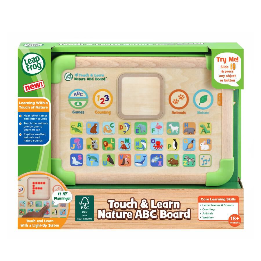 LeapFrog Touch u0026 Learn Nature ABC Board | ToysRUs Singapore Official  Website