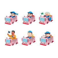 Re-ment - Crayon Shinchan School Bus (Original Box Complete Set of 6)