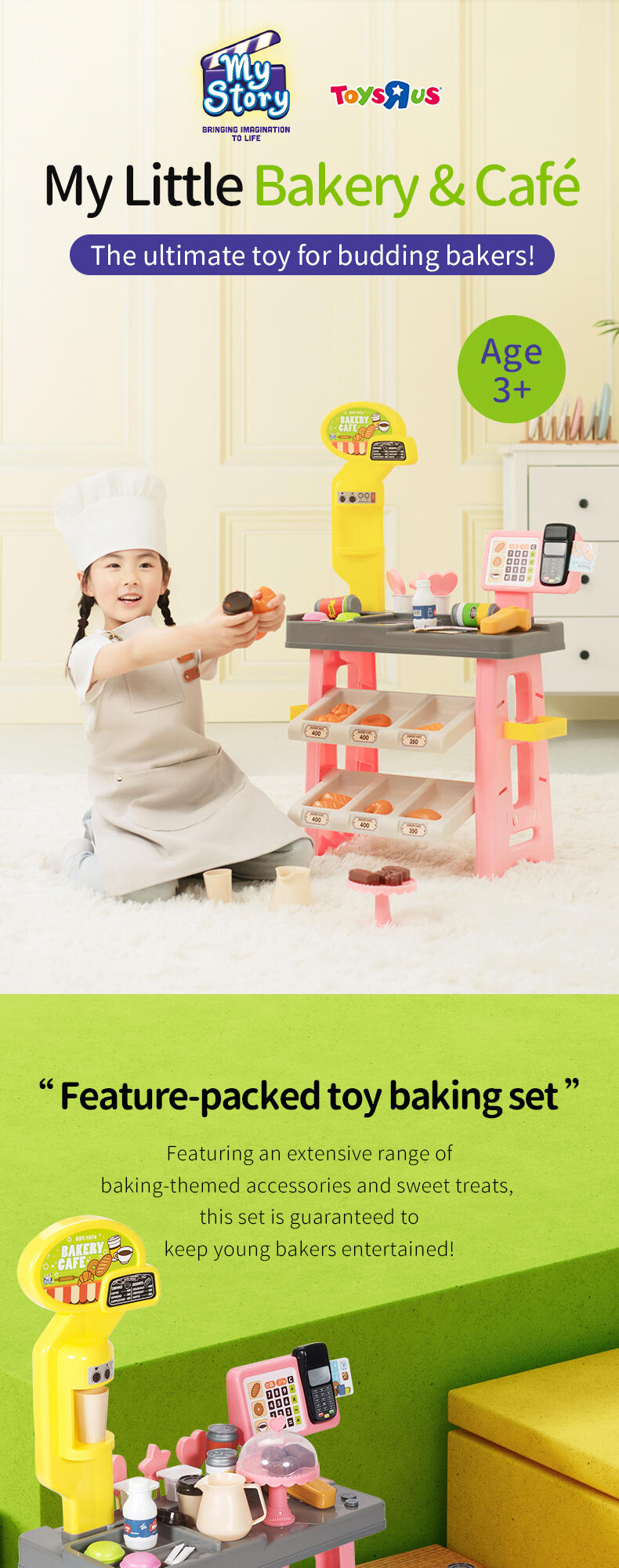 My Story Bakery Play Set  Toys”R”Us China Official Website