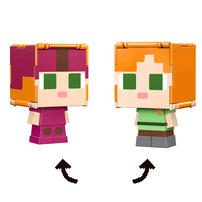 Minecraft Flippin Figures 2-Pack Alex & Axolotl