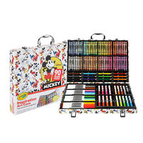 Crayola Frozen Inspiration Art Case, Styles May Vary, 140 Art Supplies,  Frozen Gift Set