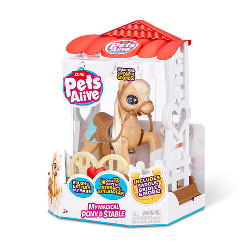 Pets Alive Robotic Pony Playset