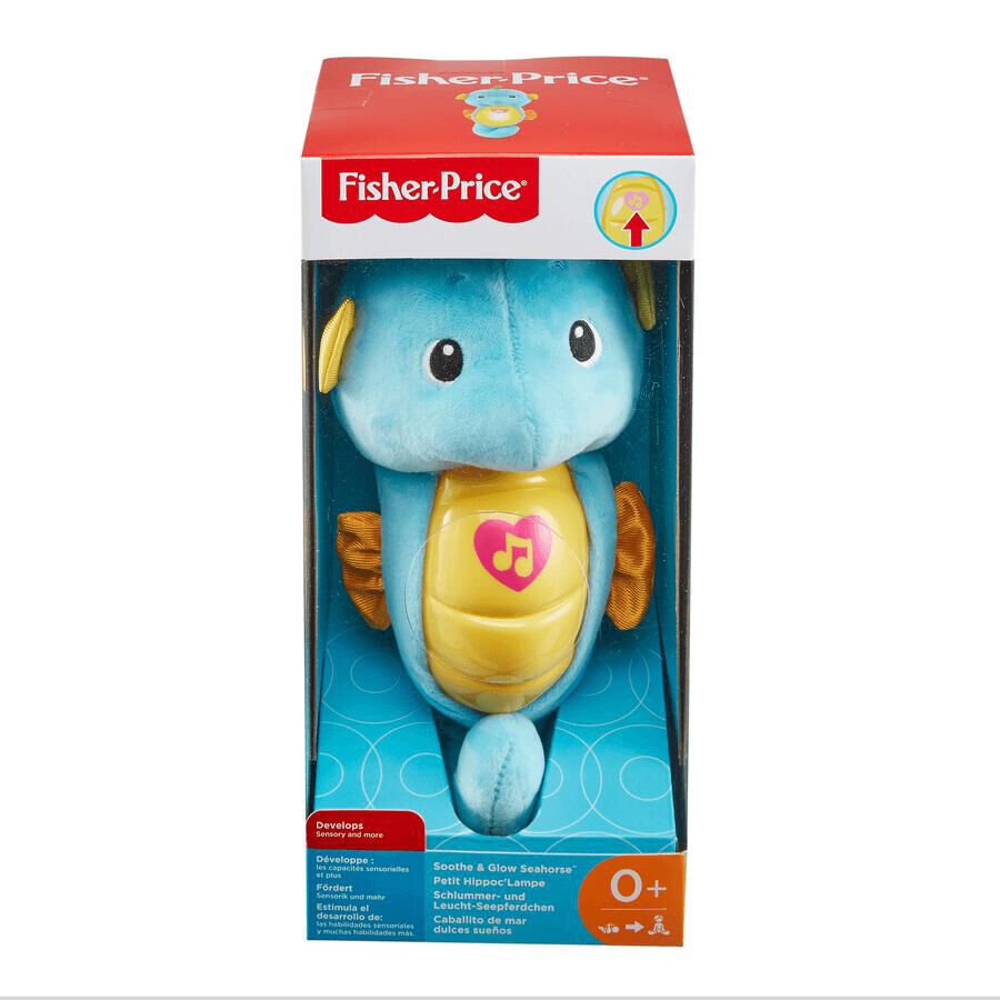 Fisher-Price Infant Sooth and Glow Seahorse Blue | Toys