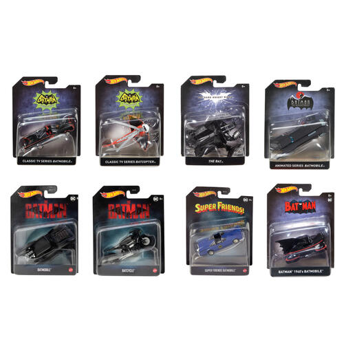 Hot Wheels Batman Vehicles - Assorted | Toys