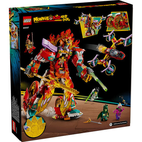 LEGO Monkie Kid Nezha's Ring of Fire Mech 80057