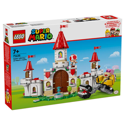 LEGO Super Mario Battle with Roy at Peach's Castle 71435